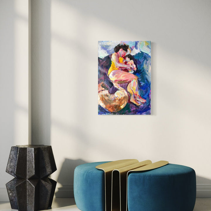 The artwork, I was stuck there, by Dionysia Adamopoulou, displayed in a room.