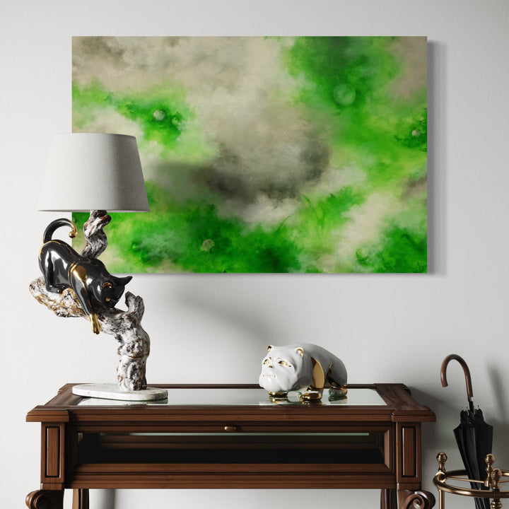 The artwork, In Between, by Anne Cherubim, displayed in a room.