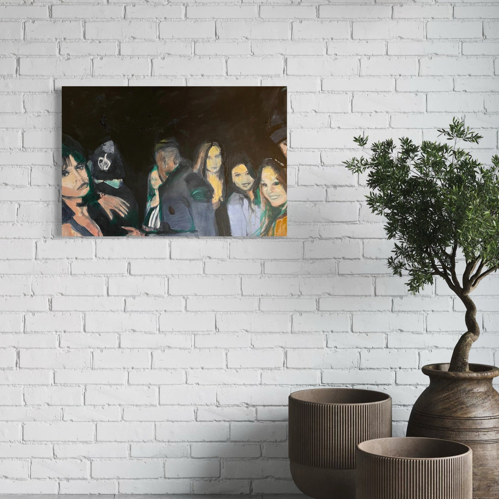 The artwork, Inside, by Chris Baily, displayed in a room.