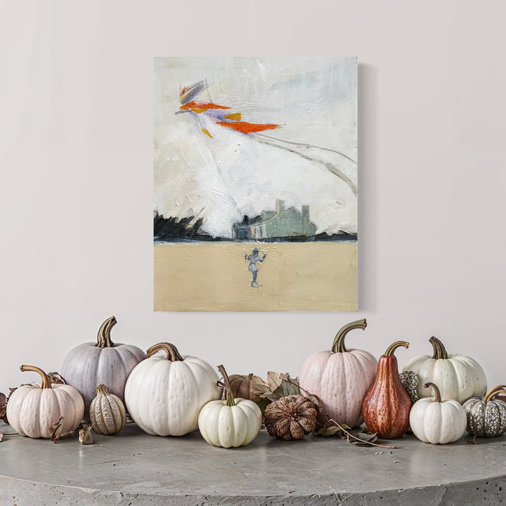 The artwork, Kite, by Chris Baily, displayed in a room.