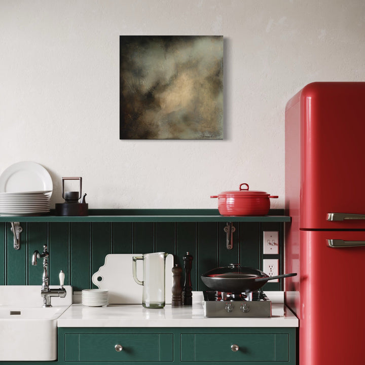 The artwork, Let Go, by Xanthippe Tsalimi, displayed in a room.