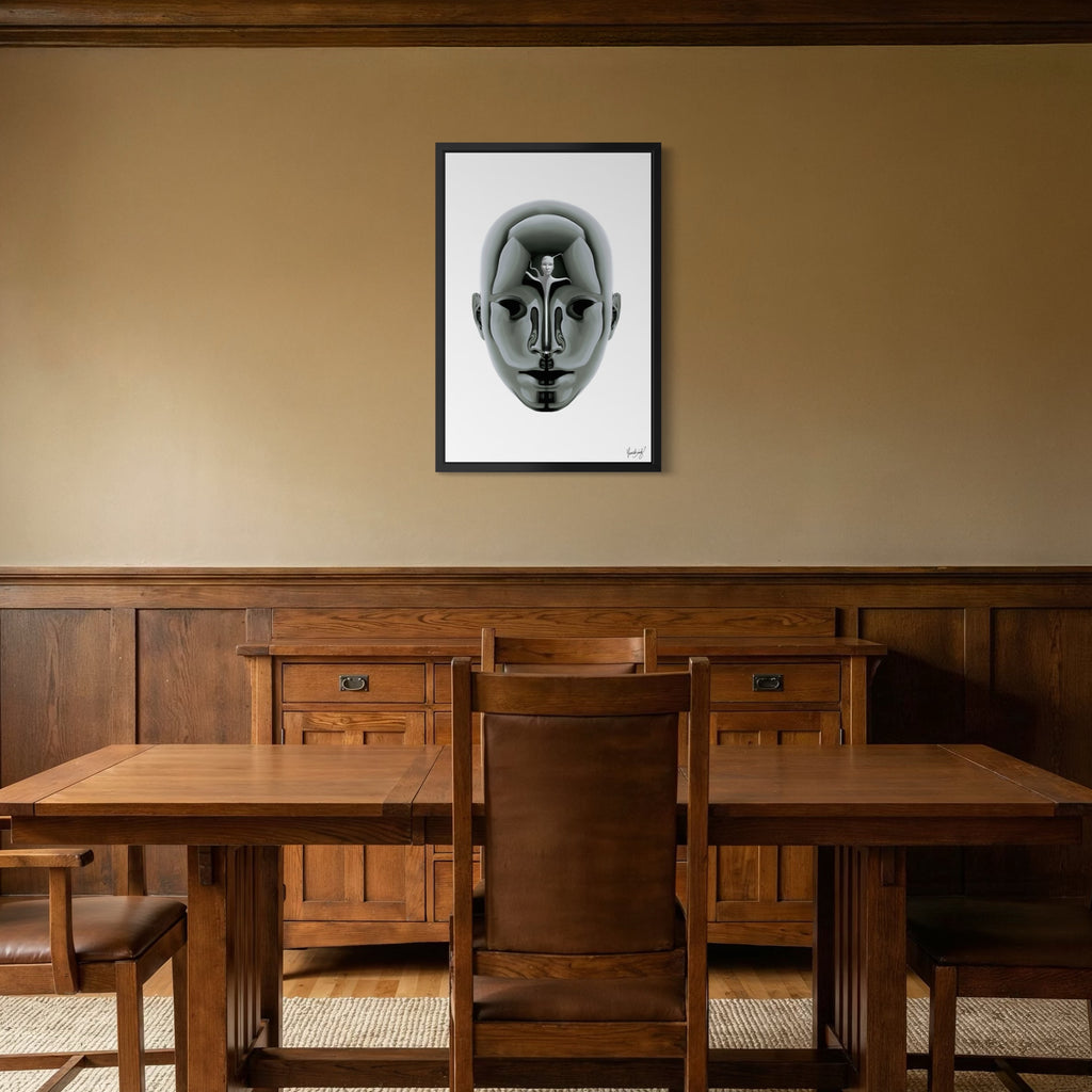 The artwork, Liberation, by Maria Sanchez, displayed in a room.