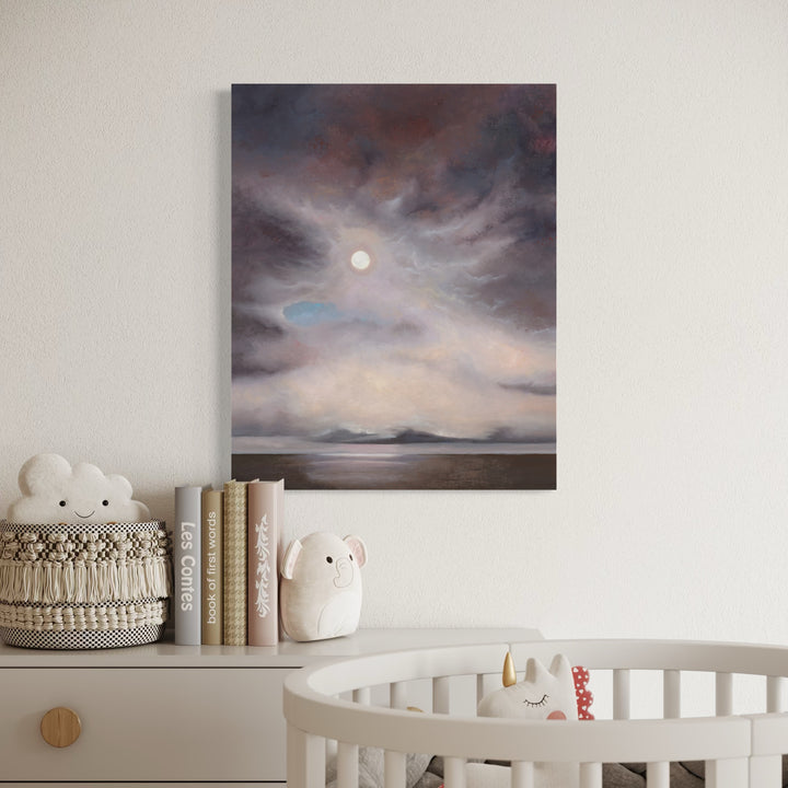 The artwork, Melancholy Vapors II, by Nadia Parsons, displayed in a room.