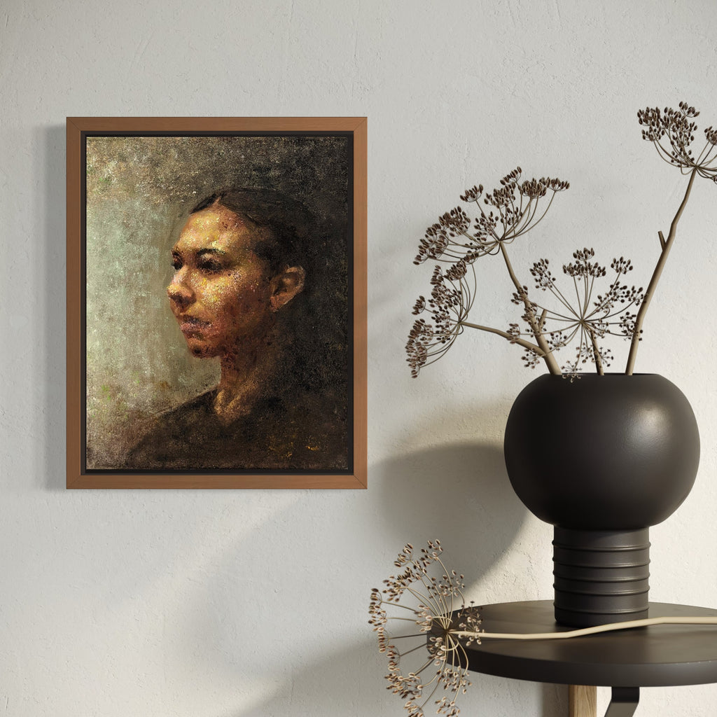 The artwork, Mist, by Ler Chang, displayed in a room.
