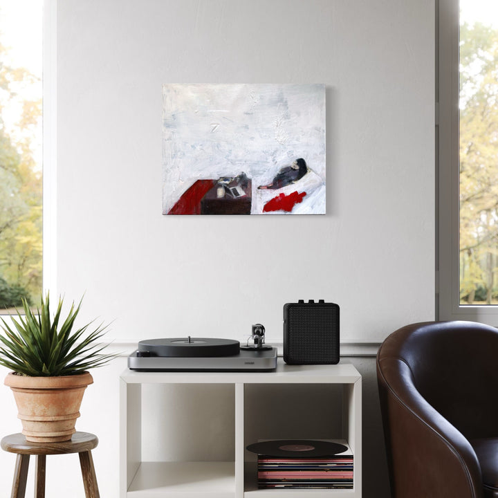 The artwork, Nails, by Chris Baily, displayed in a room.