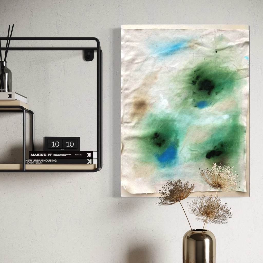 The artwork, Noelle, by Adele Marchant, displayed in a room.