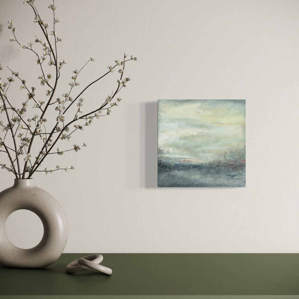 The artwork, Northern Light, by Xanthippe Tsalimi, displayed in a room.