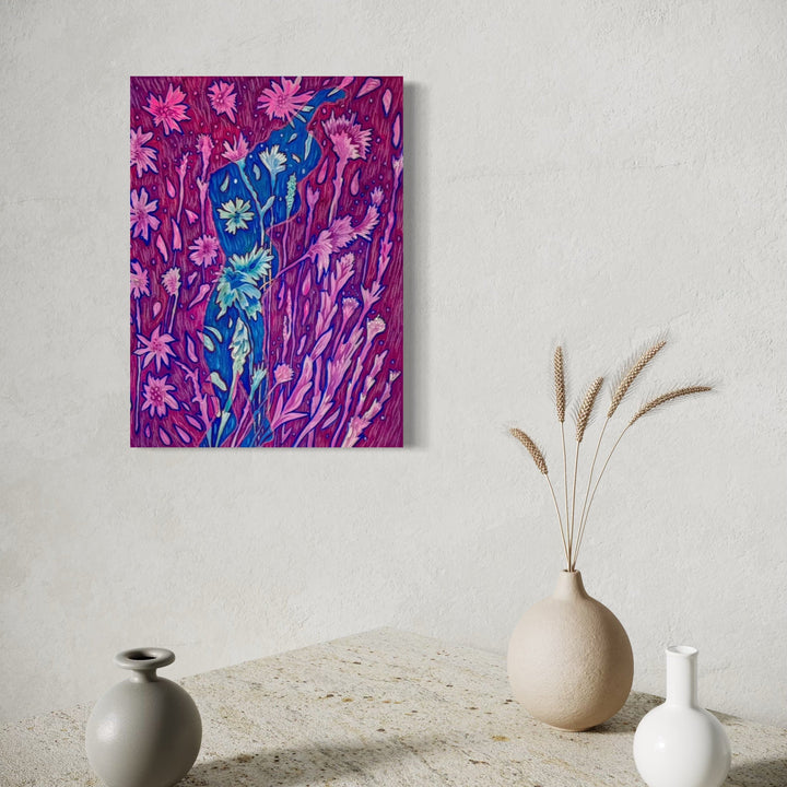 The artwork, Not A Toy, by Laurie Shapiro, displayed in a room.