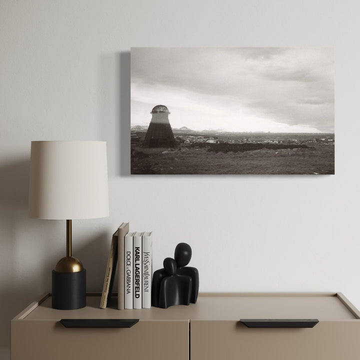 The artwork, Nowhere, by Kelly McGovern, displayed in a room.