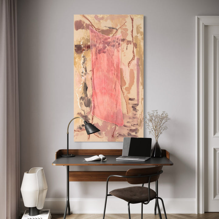 The artwork, Offering, by Molly Herman, displayed in a room.