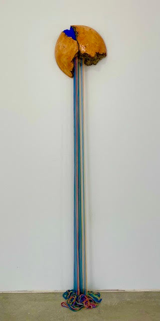 The artwork, PROXIMAL, by Nora Chavooshian, displayed in a room.