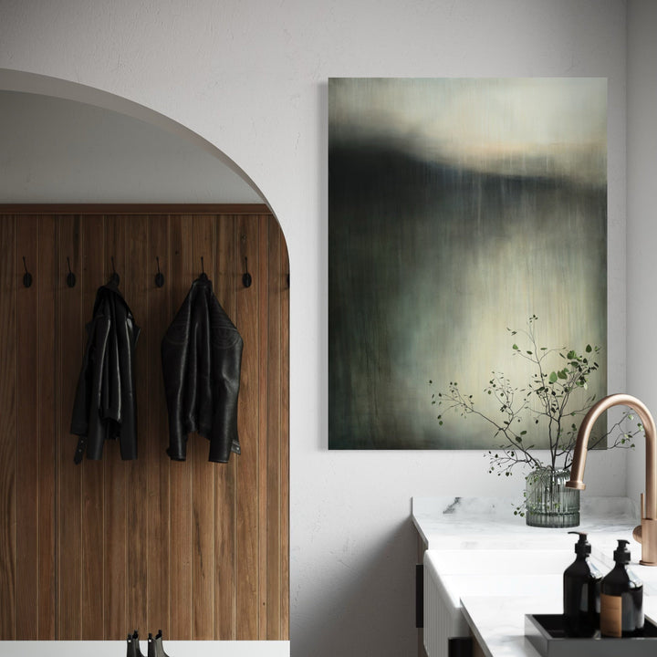 The artwork, Paradox, by Xanthippe Tsalimi, displayed in a room.