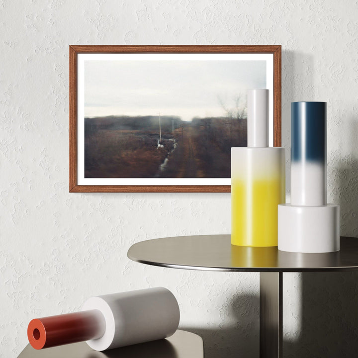 The artwork, Passing Though, by Kelly McGovern, displayed in a room.