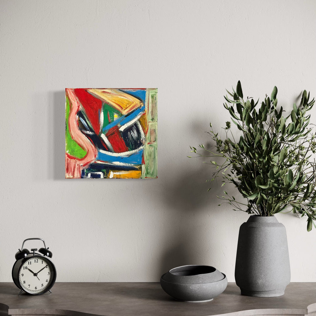 The artwork, Pioneering, by Genevieve Antonello, displayed in a room.