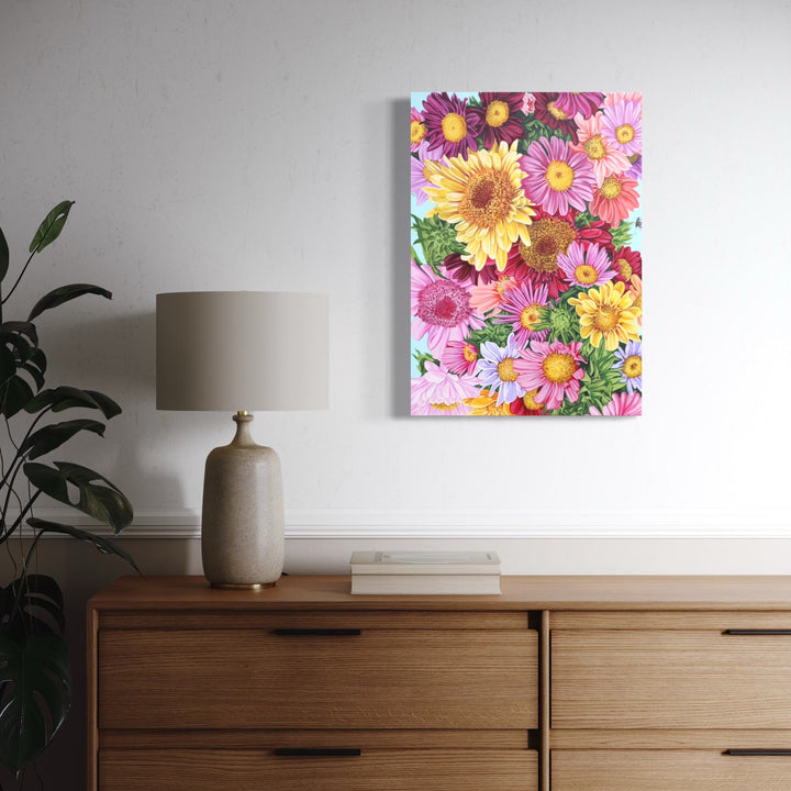 The artwork, Sun, by Carlos Gamez de Francisco, displayed in a room.