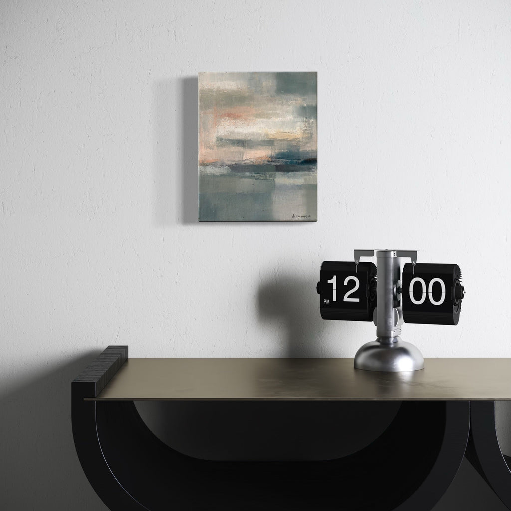 The artwork, Sunset Hour, by Xanthippe Tsalimi, displayed in a room.