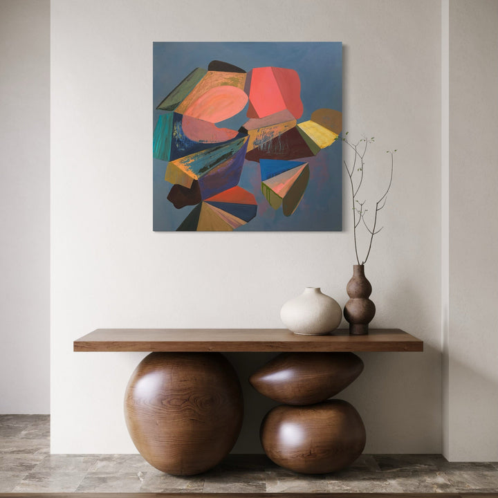 The artwork, The Intimate Vastness, by Karen Nielsen-Fried, displayed in a room.