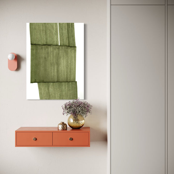 The artwork, Thread of Thought, by Alina Glotova, displayed in a room.