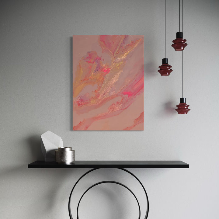 The artwork, Toward, by Swann Freslon, displayed in a room.
