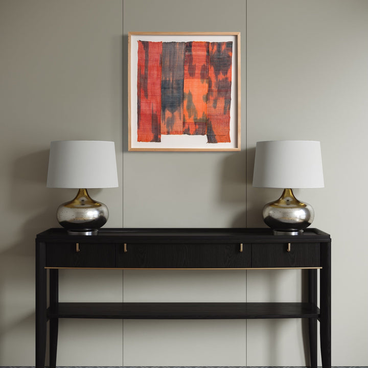 The artwork, Untitled #156, by Victoria Manganiello, displayed in a room.