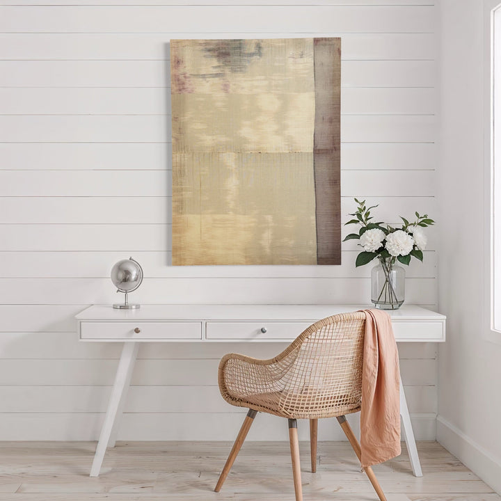 The artwork, Untitled #180, by Victoria Manganiello, displayed in a room.