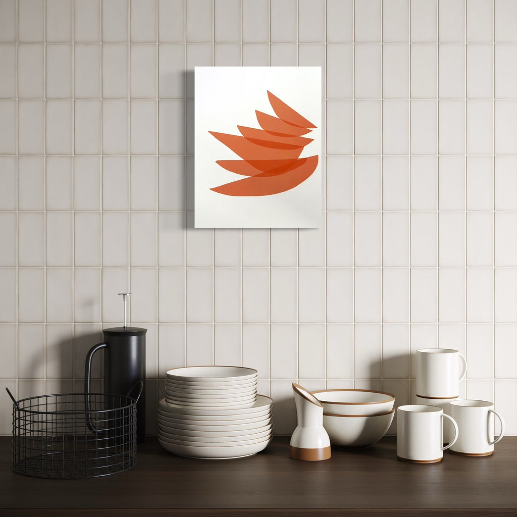 The artwork, Untitled #3, by Amy Turner, displayed in a room.