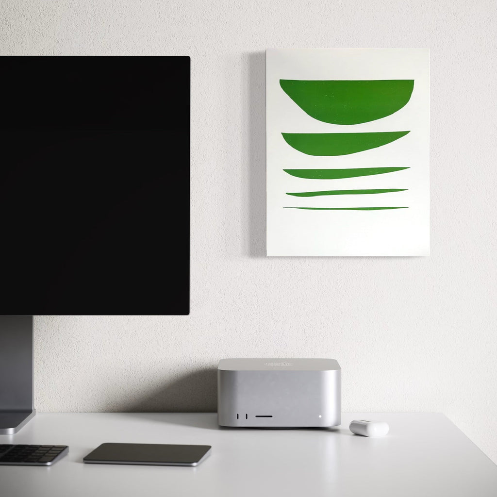The artwork, Untitled #6, by Amy Turner, displayed in a room.