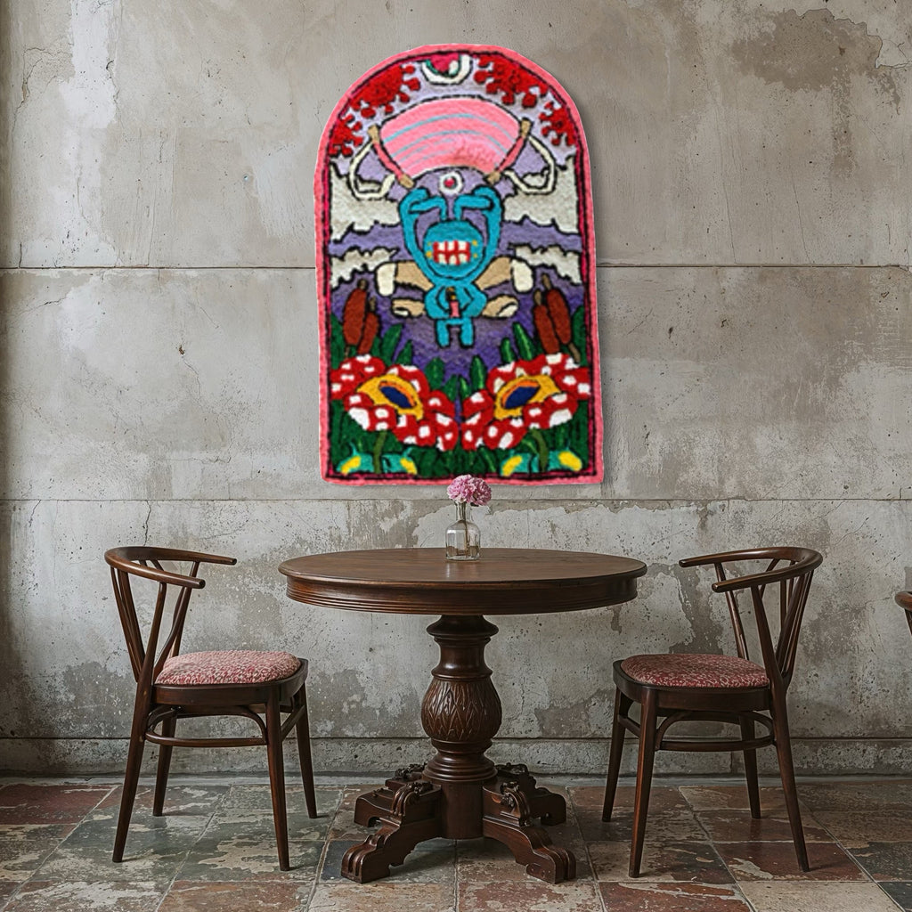 The artwork, Untitled (from “2020 / 2021” section), by James Hsieh, displayed in a room.