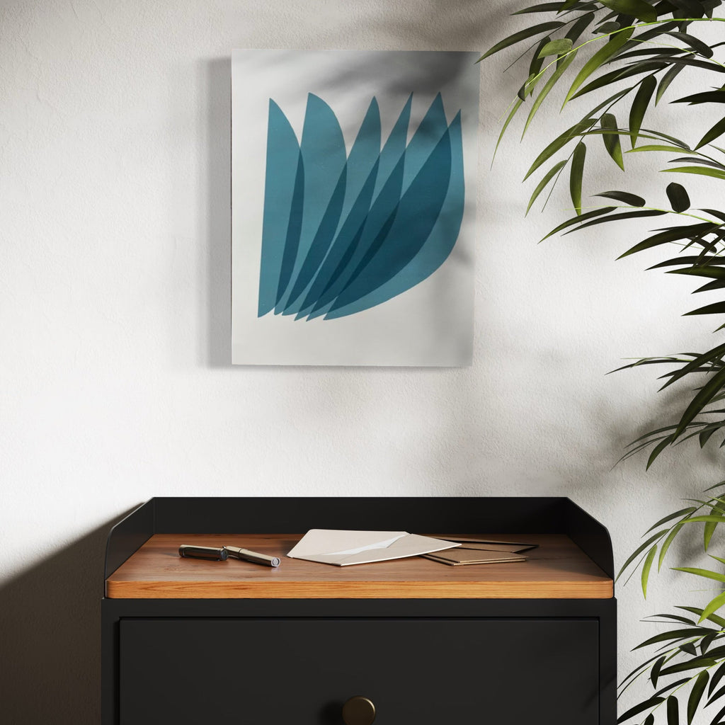 The artwork, Untitled #7, by Amy Turner, displayed in a room.