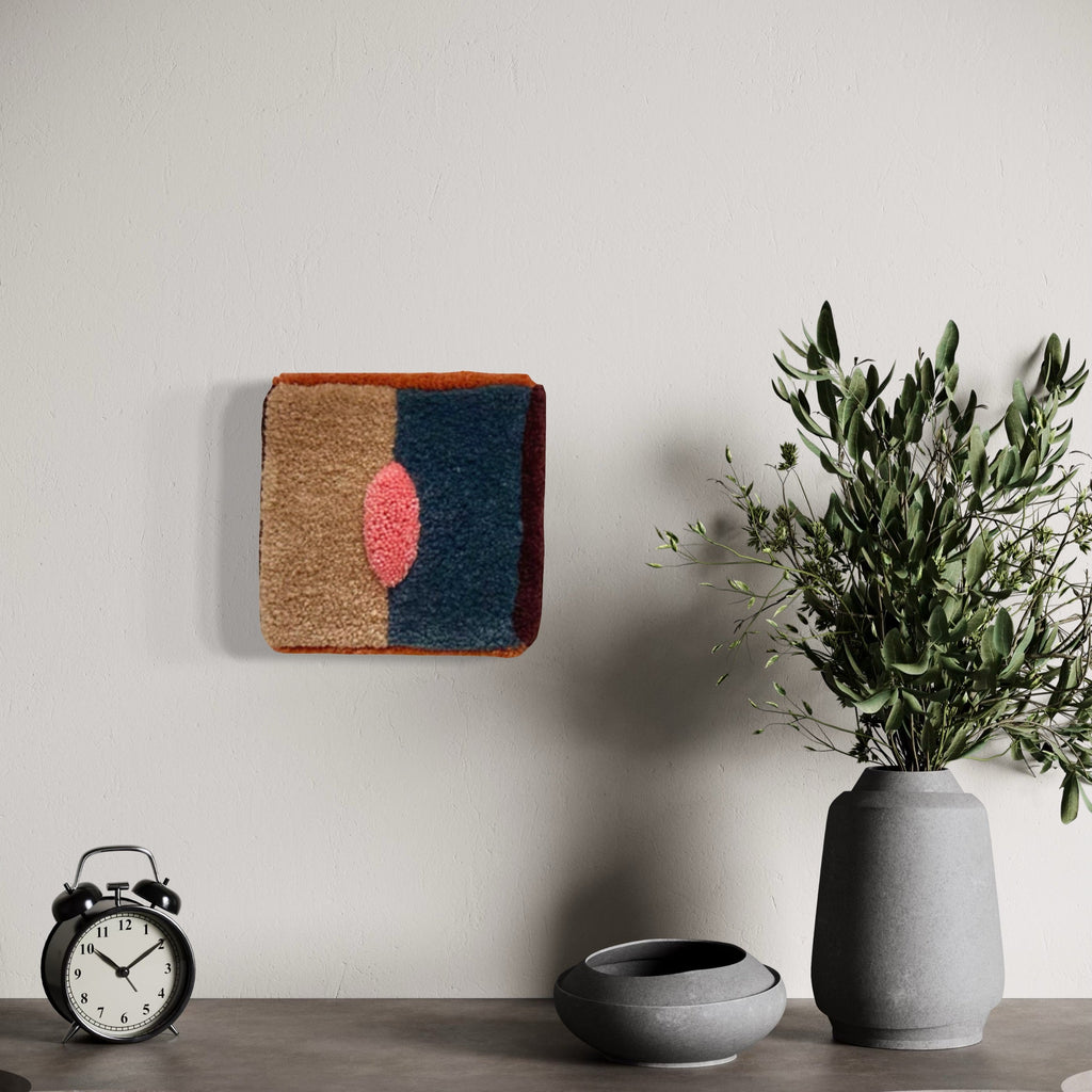 The artwork, Untitled, by Ana Maria Farina, displayed in a room.