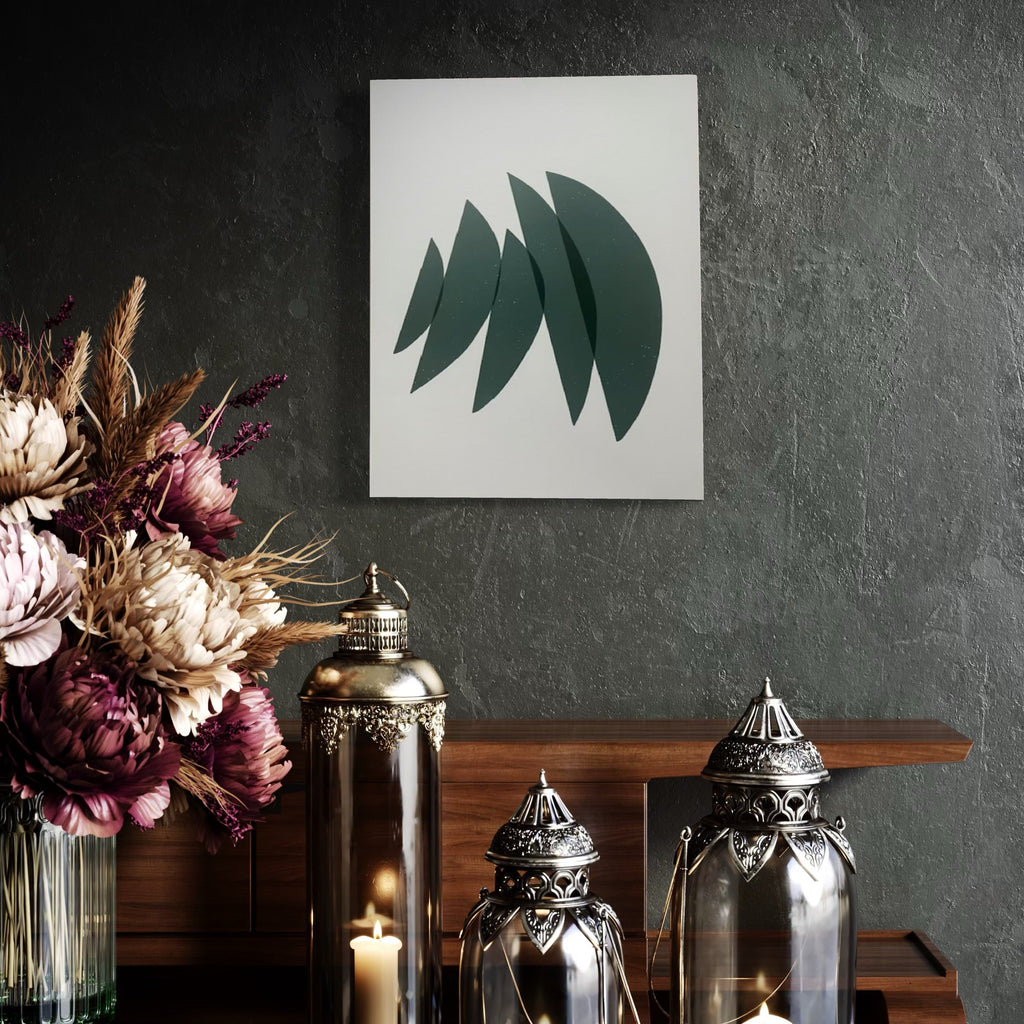 The artwork, Untitled #8, by Amy Turner, displayed in a room.