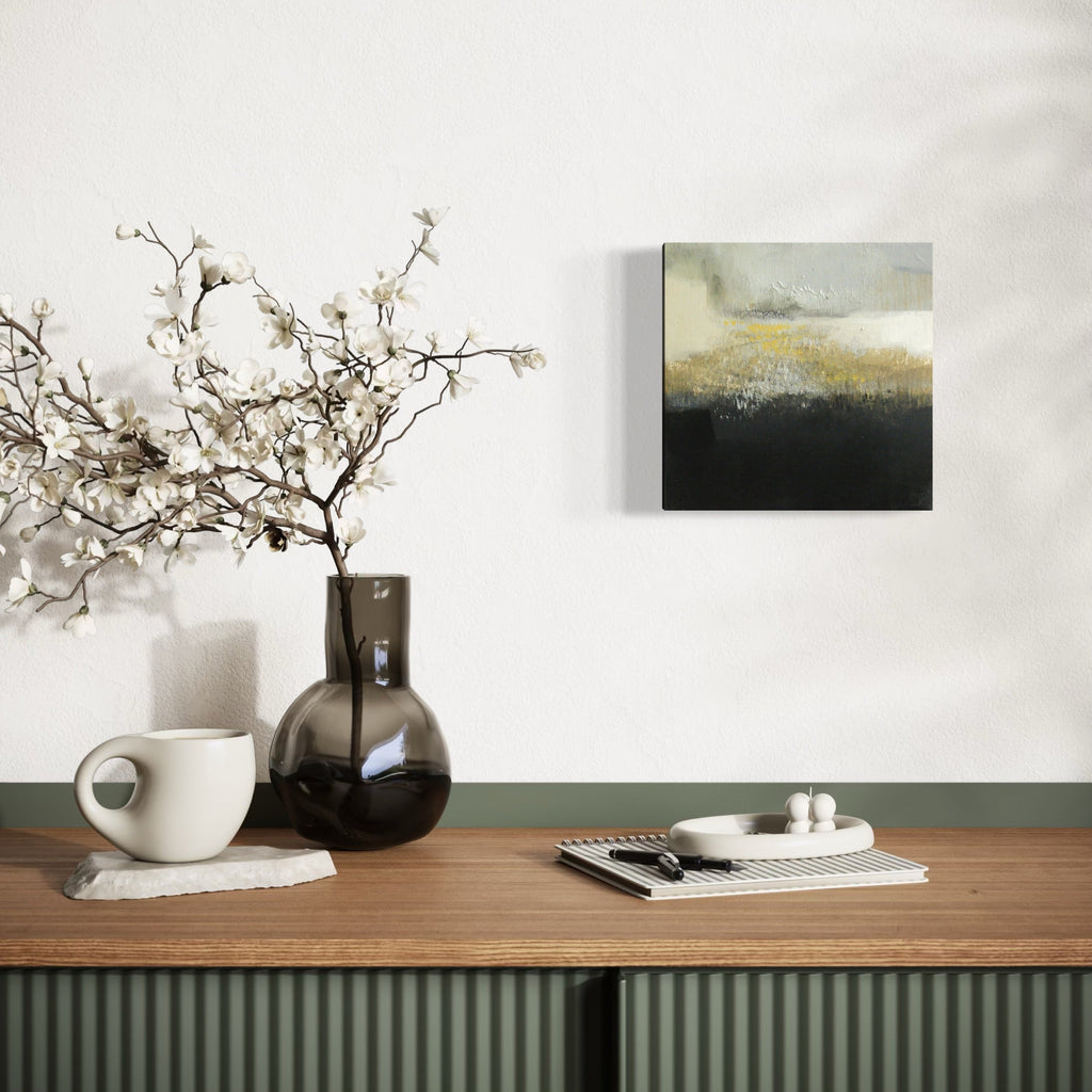 The artwork, Untitled IV, by Xanthippe Tsalimi, displayed in a room.
