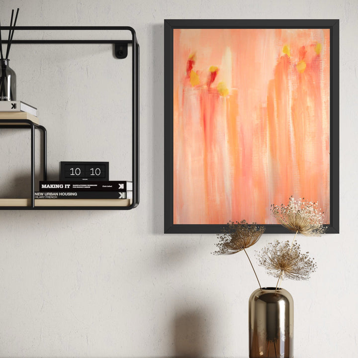The artwork, View Behind, by Ali Ha, displayed in a room.