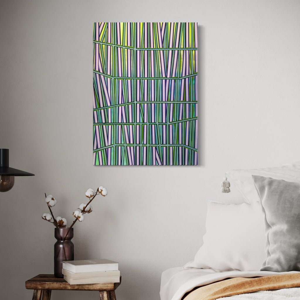 The artwork, Where Are They?, by Elyce Abrams, displayed in a room.