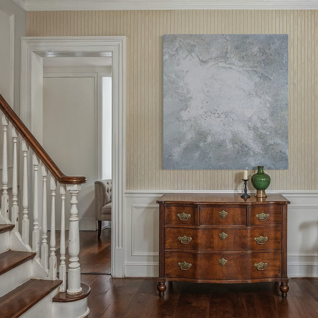 The artwork, #101, by Nathan Aufrichtig, displayed in a room.