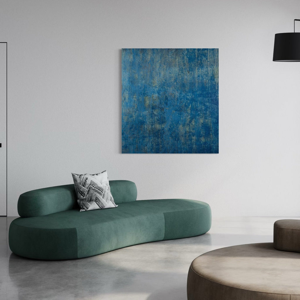 The artwork, #109, by Nathan Aufrichtig, displayed in a room.