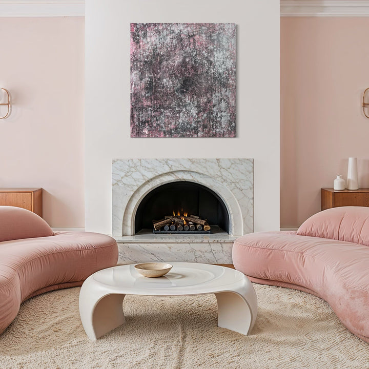 The artwork, #115, by Nathan Aufrichtig, displayed in a room.