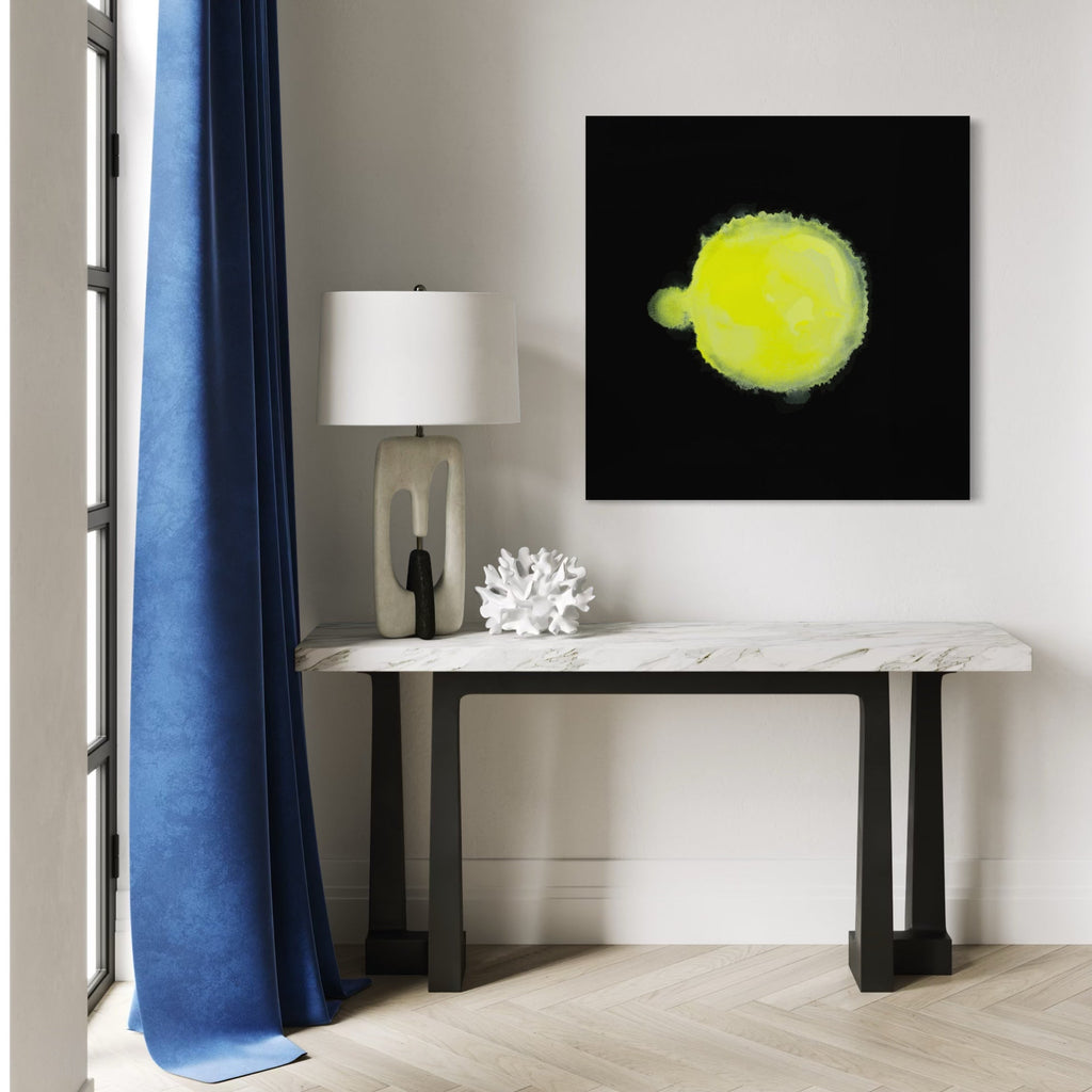 The artwork, #12, by Patrick Walsh, displayed in a room.