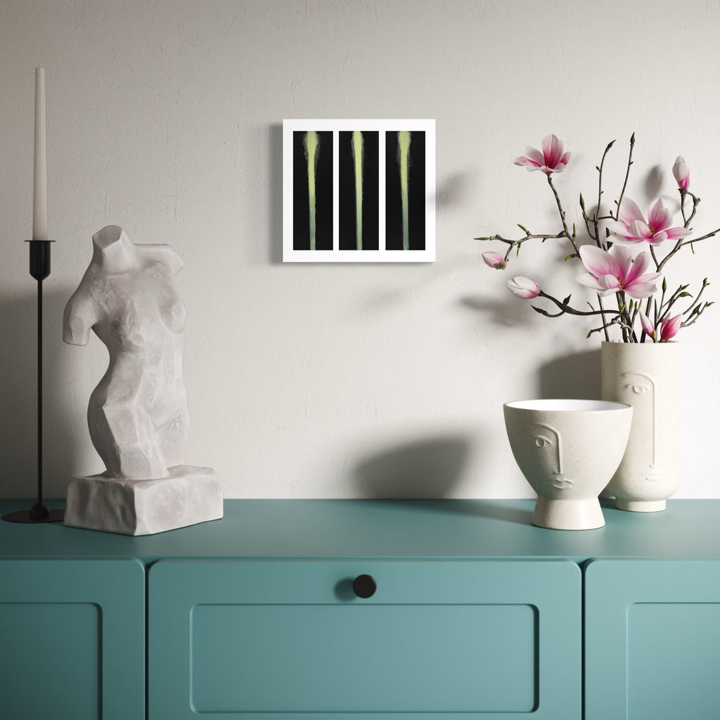 The artwork, #17, by Patrick Walsh, displayed in a room.