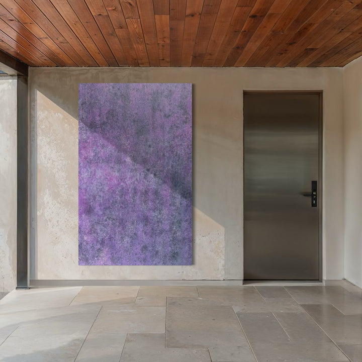 The artwork, #186, by Nathan Aufrichtig, displayed in a room.