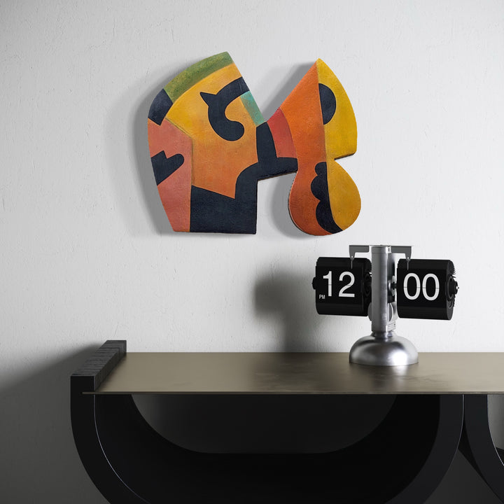 The artwork, #18, by David Wellner, displayed in a room.