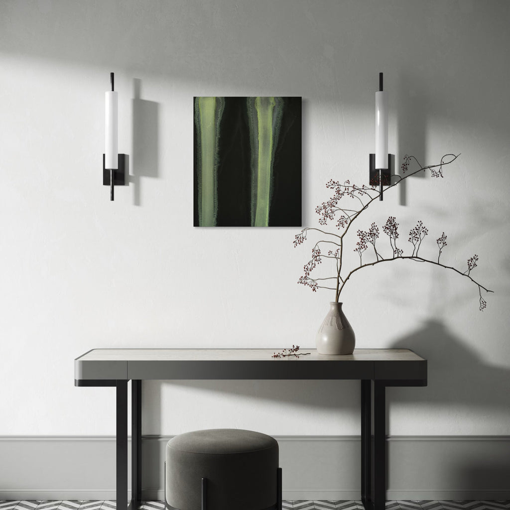 The artwork, #2, by Patrick Walsh, displayed in a room.
