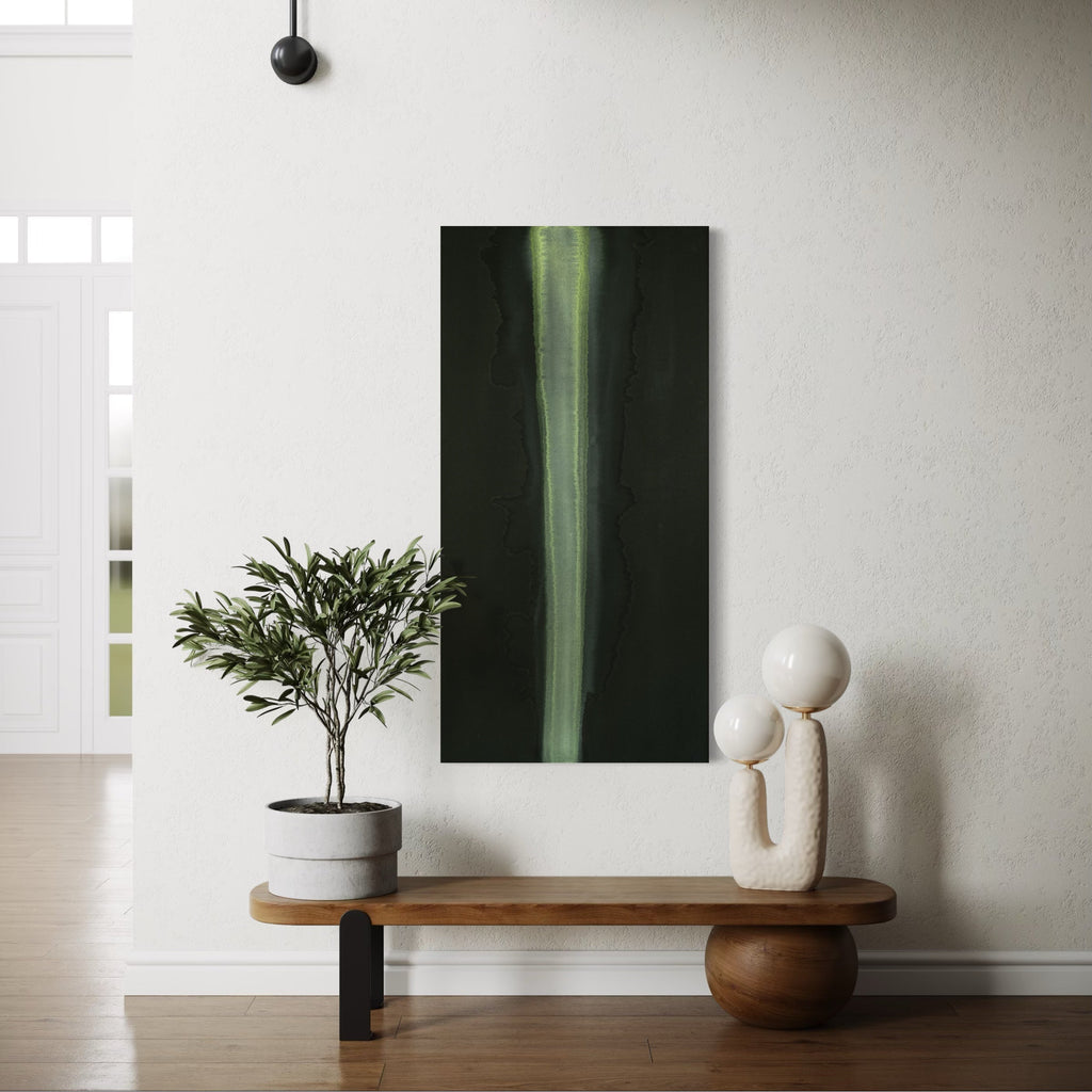 The artwork, #3, by Patrick Walsh, displayed in a room.