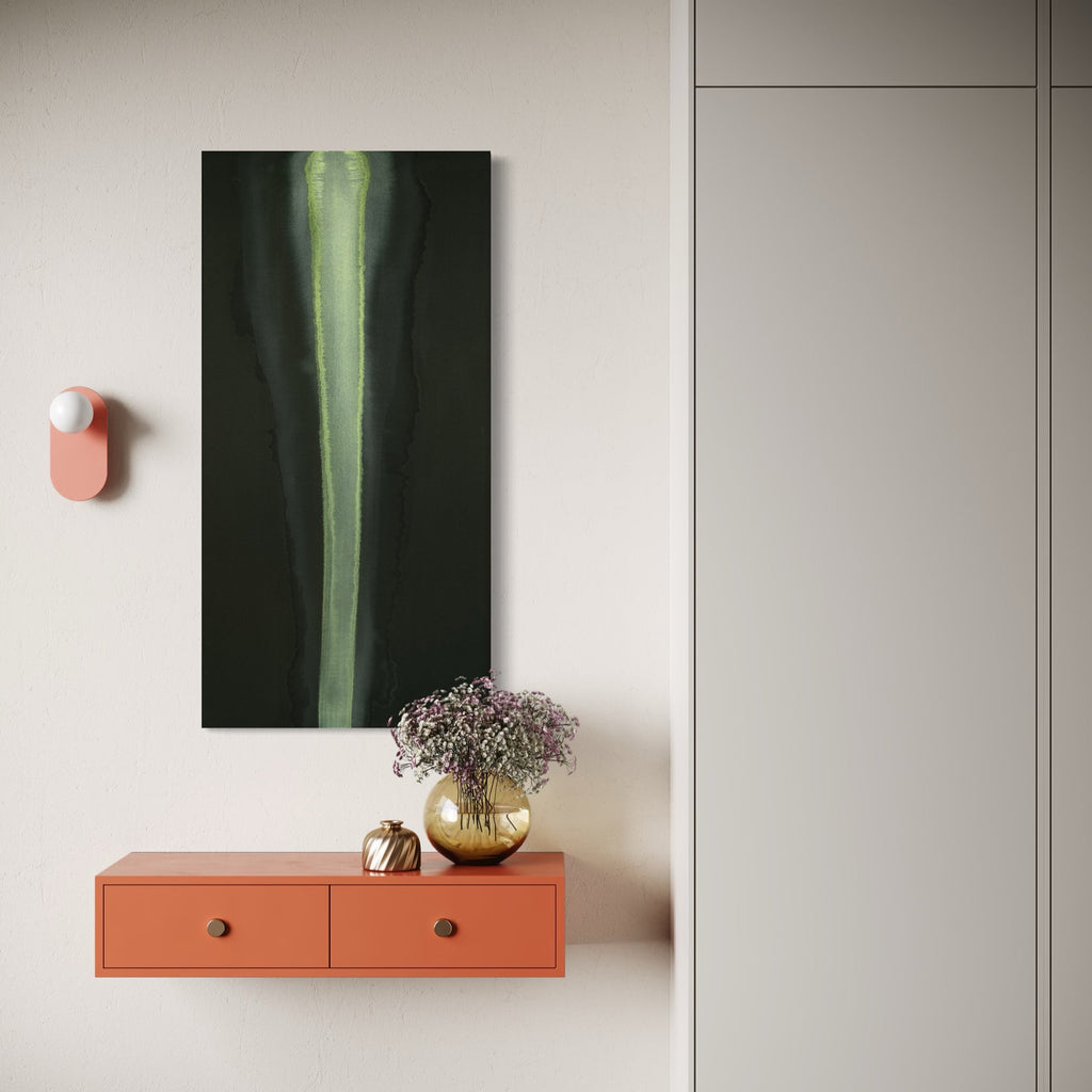The artwork, #4, by Patrick Walsh, displayed in a room.