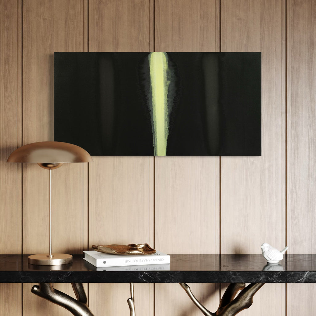 The artwork, #8, by Patrick Walsh, displayed in a room.