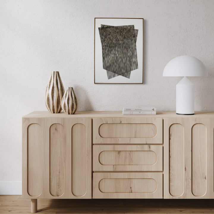 The artwork, Untitled 1, by Evan Ishmael, displayed in a room.