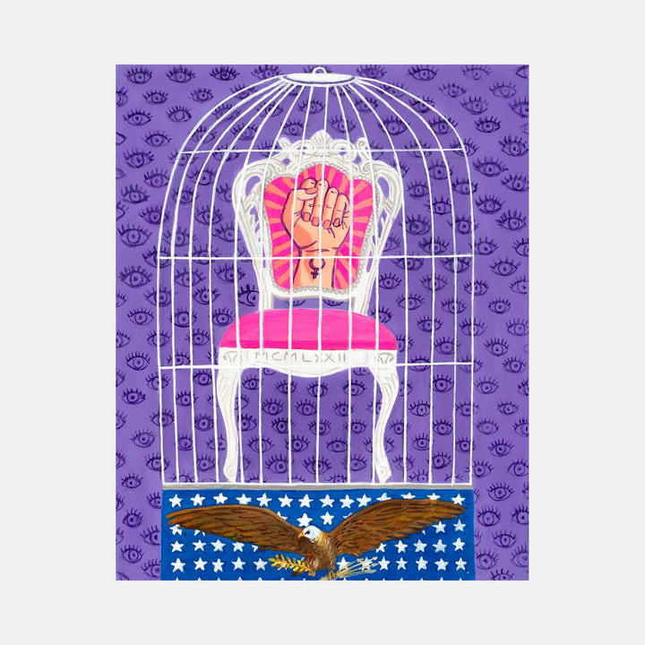 Caged Back In