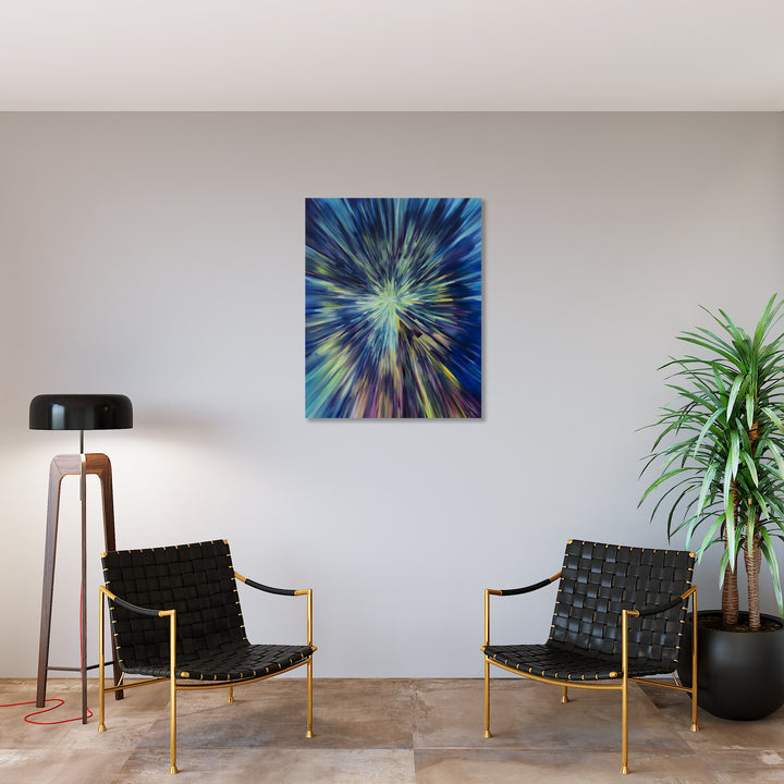 Gray Bullet in the Blue Sky I