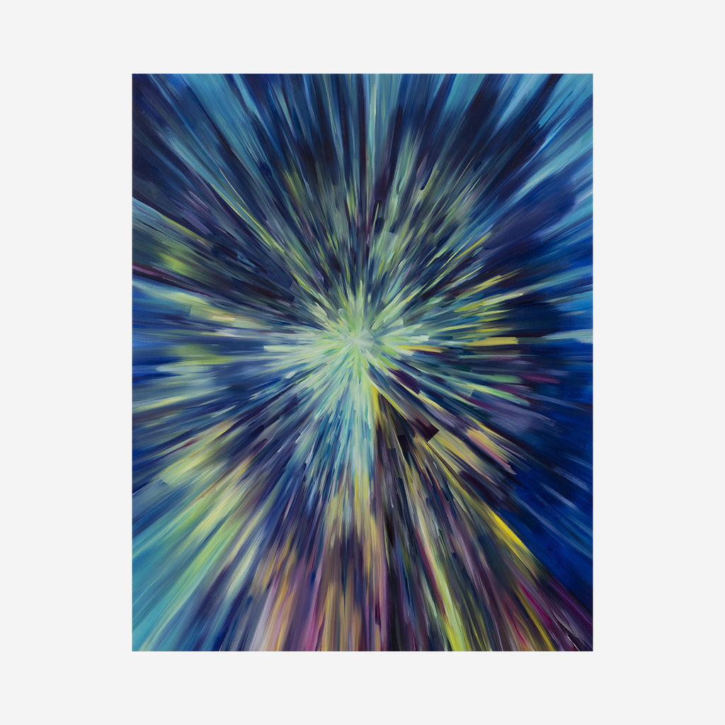 Dark Slate Gray Bullet in the Blue Sky I
