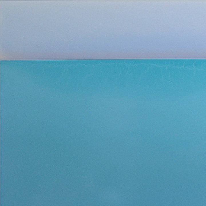 An original gray abstract minimalist colorfield painting by Susan English, an artist who has exhibited in New York, titled Sea/Wall No.2
